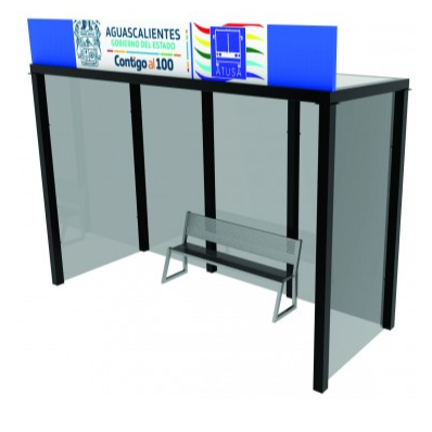 Bus Stop Waiting Stand Billboard, PDA03